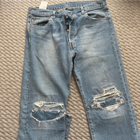 Levi's Other - Levi Jeans men 36 waist 93’ San Francisco 501 original denim distressed